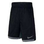(GS) Спортивные шорты Nike Training Breathable Logo для мальчиков, черные - фото