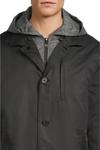 Дождевик Johnston & Murphy Upton Water-Resistant Raincoat With Removable Liner, цвет Black/Taupe Plaid - фото 4
