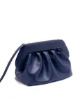 Сумка-клатч с плиссированной рамкой Themoirè, синий - фото 5