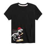 Бейсбольная футболка с рисунком скелета динозавра для мальчиков 8–20 лет Licensed Character - фото