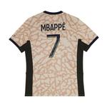 Джерси Paris Saint-Germain Fourth Stadium Mbappé Jersey Tan, коричневый - фото