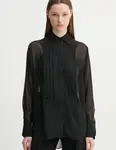 Шелковая рубашка A.L.C., черный - фото 2