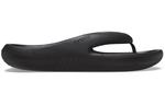 Шлепанцы и сланцы Crocs Mellow Recovery Flip 'Black' - фото