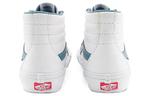 Кроссовки Vans SK8-Hi 'White Blue', белый - фото 4