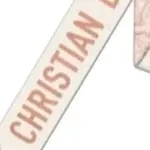 Шелковый шарф женский DIOR, белый - фото 5