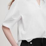 ELLE Рубашка Women's White Lapel Moderate - фото 6