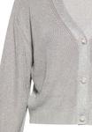 Вязаный кардиган NAEMI, Mottled Grey - фото 3