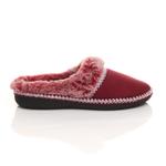 Тапочки на плоском каблуке AJVANI, красный - фото 2