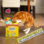 Лакомства для кошек с лососем в хрустящей оболочке Dreamies Mega Pack, 180 г - фото 33