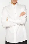 Рубашка на пуговицах Acne Studios, белый - фото 3