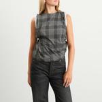 Скрученная футболка Our Legacy, Oakland Check - фото 2