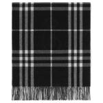 Burberry Шарф Stormy Knight, Black/White - фото 10