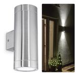 Светодиодный настенный светильник из нержавеющей стали TIRA Up & Down для наружного применения IP44, вкл. 2x светодиода 5 Вт GU10 230 В нейтрального белого цвета, количество: комплект из 1 шт. SSC-LUXon - фото 6