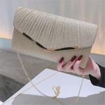 Клатч WHEELY BABY, треугольный с золотой окантовкой черный - фото 4