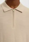Рубашка поло Selected, Oatmeal - фото 4