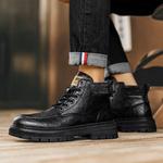 Мужские ботинки Cahhrrn X Martin Boot Men Beige Weishibangwei - фото 14