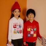 FILA KIDS Джсидиси свитшот legend red для подростков - фото 6