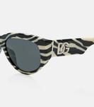 DG солнцезащитные очки в форме кошачьего глаза Dolce&Gabbana - фото 2