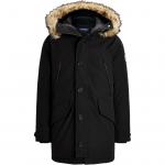 Polo Ralph Lauren Утепленное пальто с логотипом, Black - фото