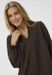 Блуза Bon'A Parte Blouse, Black Coffee Melange/Black - фото 4