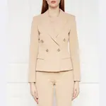 Узкий пиджак Liu Jo, бежевый - фото