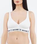 Бюстгальтер Moschino Underwear, белый - фото