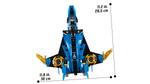 LEGO Ninjago, блоки «Штурмовой истребитель Джея», 70668 - фото 6