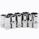 Shida SATA 09521 Набор разъемов серии 6,3 мм, 21 предмет - фото 5