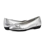 Балетки Calming Ballet Flat Cliffs By White Mountain, серебряный - фото 7