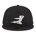 New Era Бейсболка унисекс черная, Black - фото 3