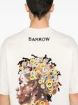 Футболка BARROW с кристаллами, нейтральный - фото 5