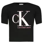 Футболка оверсайз Calvin Klein, черный - фото