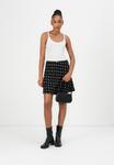 Юбка Tommy Jeans MINI SLIP SKIRT, Black - фото 2