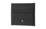 MONTBLANC Кожаный кардхолдер мужской черный - фото 2