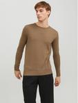 Свитер обычного кроя Jack&Jones, коричневый - фото