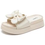 Шлепанцы женские Agsdon, бежевый - фото 2