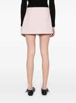 Мини-юбка с логотипом Coperni, розовый - фото 4