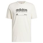 Футболка с коротким рукавом adidas Lounge, белый - фото 3