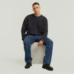 Толстовка G-Star Washed, серый - фото 6