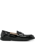 Кожаные мокасины Pomme D´Or, черный - фото