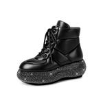 Ботинки Martin женские черный Haoyasennu - фото 2