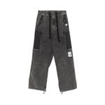 Брюки Maison Mihara Yasuhiro Cotton Satin Cargo Pants, Black - фото