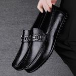 BAGE Мокасины унисекс черные, цвет Black - фото 6