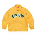 Куртка arc denim coaches jacket 'yellow green' Supreme, желтый - фото
