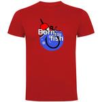 Футболка Kruskis Born To Fish Hook, красный - фото