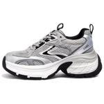 Кроссовки CAMEL Chunky Sneakers Women's Low-top Gray/Silver, серый - фото