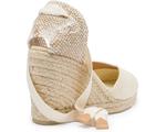 Сандалии CASTANER Chiara 80 mm Wedge Espadrille, слоновая кость - фото 3