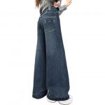 Детские джинсы Disney, синий (thickened and fleece-lined) - фото