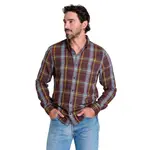 Рубашка с длинным рукавом Airsmyth - мужская Toad&Co, Carob Multi Windowpane - фото