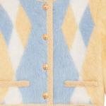 Пальто укороченное женское Celine, желтый - фото 6